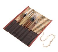 Operitacx 1set Pennelli Calligrafici Professionali Per Principianti Di Pennelli Ergonomici Per Pittura e Calligrafia Con Astuccio Per Riporre e Trasportare Per Arte e Dipingere