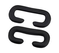 Operitacx 2 imbottiture per il viso in pelle PU, traspiranti, per alleviare la pressione, compatibili con HTC Vive e cuscinetti di ricambio, facili da pulire, comode per lunghe sessioni di Vr