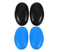 Operitacx 2 Paia Paraorecchie Riutilizzabili in Plastica Anti-macchia per Tintura Chioma, Copriorecchie Protettivi per Salone e Uso Domestico, Protezioni Auricolari Confortevoli e