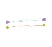 Operitacx 2 Paia Tappi Per Ferri Da Punte Per Ferri In Silicone Tappi Per Ferri Da Uncinetto Protezioni Per Ferri Da Strumenti Per Uncinetto Tappi Terminali Per Ferri