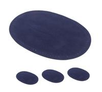 Operitacx 2 Paia Toppe Ovali per Gomiti e Ginocchia Finta Pelle Resistente Patch da Cucire per Fai da Te per Riparazioni e Accessori Abbigliamento