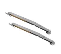 Operitacx 2 Pezzi Asta Di Supporto Della Pressione Dell'aria Ammortizzatore a Gas Supporto Del Puntone Della Cerniera Asta Idraulica Strut a Gas Acciaio Armato Freddo