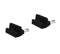 Operitacx 2 pezzi Caricatore Scrivania USB Tipo C con Dock Ricarica e Supporto per Smartphone e Tablet Type C Nero Compatibile con Xl