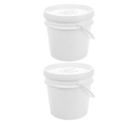Operitacx 2 Pezzi Contenitore per Salviette Umidificate per Ragazzo Ragazza in Plastica Bianco 10l Multiuso per Famiglie, per Casa e Viaggio