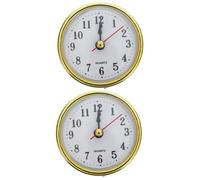 Operitacx 2 Pezzi da Vintage con Meccanismo Quartz Semplice per Orologi da Te Design Elegante Decorazioni Murali