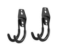 Operitacx 2 pezzi Ganci da Parete per Garage in Pesante Resistenti e Antiruggine Ganci Appendibicicletta e Utensili Montaggio Facile e Stabile per Organizzazione Muro