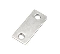 Operitacx 2 pezzi Magnetico Fermaporta per Armadi Acciaio Inox Resistente Chiusura per Porte Push Pull e Officina Design Sottile Argento