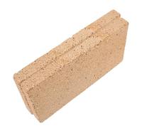 Operitacx 2 Pezzi Mattoni Refrattari in Argilla per Stufa e Caminetto, Resistenza al Calore e Shock Termico, per Riscaldamento Domestico e Intrattenimento Esterno