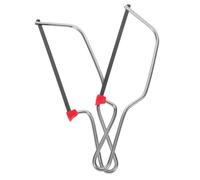 Operitacx 2 Pezzi Mini Seghetto Acciaio per Lavorazione Del Seghetto per Studenti e Appassionati Diy Utensile Ergonomico per e Materiali Facile da Trasportare