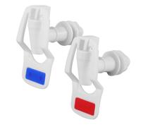 Operitacx 2 pezzi Rubinetto per Dispenser Acqua da Auto e Blu Ricambio per Fontana Acqua Veicolare Accessorio per Distributori Idrico Veicoli