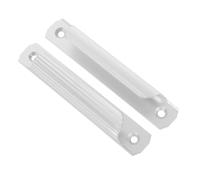 Operitacx 2 Pezzi Scorrevoli Alluminio per Porte e Finestre Leggere e Resistenti Facili da Installare Adatte per Armadi e Cassetti Design