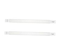 Operitacx 2 Pezzi Set di Strumenti per la Ceramica Bastoncini per la lastra di Argilla Strumento di Ceramica di misurazione Guida alla Scultura di Argilla Acrilico