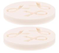 Operitacx 2 Pezzi Stampo in Silicone Forma di Nastro per Dolci e Cioccolatini, Facile da Sformare e Pulire, la Preparazione di Torte e Biscotti Fatti in Casa Colore Casuale