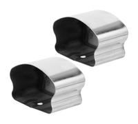 Operitacx 2 pezzi Tappi di Estremità per Corrimano in PVC Alta Resistenza Copertura per Ringhiera Interna ed Esterna Facile Installazione Design Moderno e Adattabile per Scale e Balconi