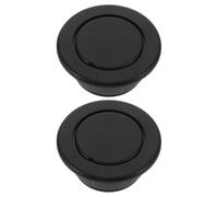 Operitacx 2 Pezzi Tappo per Apertura Ombrellone da Patio in PC Nero, | Compatibile Basi Standard, Superficie Liscia senza Sbavature, per Balcone e Tavolo Esterno