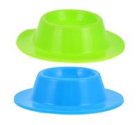 Operitacx 2 Pezzi Vassoio Per Uova Uova Piedistallo Per Uova In Silicone Portauovo Da Cucina Portauovo Di Pasqua Piatto Portauova Portauova A Forma Di Pulcino Portauova Vassoio Per Uova