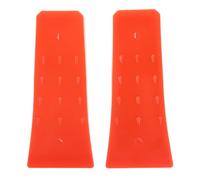 Operitacx 2 Pezzi Zeppa per Abbattimento Alberi in Plastica Arancione da 20cm, Sicura e Altamente Stabile Sotto Carichi Pesanti, per Giardinaggio e Lavorazione del Legno