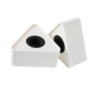 Operitacx 2 Pz Cubo Microfono Intervista Cubo Della Scatola Del Microfono Supporto Da Tavolo Per Logo Del Dellintervista Supporto Piccolo Quadrato