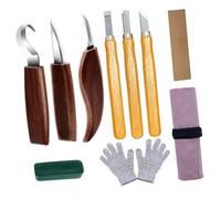 Operitacx 2 Set Coltello Da Intaglio Lavorazione Del Legno Smusso Carpenteria Prodotto Petto Incidere Mano Temperamatite Kit Taglierino a Scalpello Per Intagliare a Mano Nylon