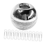 Operitacx 2 Set Graffette Metalliche con Supporto Magnetico Decorativi per Ufficio Organizer per Documenti e Segnalibri per Insegnanti e Gestione Documentale