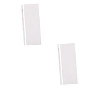 Operitacx 2 Set Pennarelli per Cucire Righello Caldo per Cucire Marcatore in Tessuto Craft Penna per Tessuti Matite per Segnare Tessuti per Cucire Matite di Cera di Legno Bianca 10 Pezzi*2