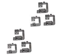 Operitacx 2 Set Pezzi Piedi Stampa della Macchina da Cucire Kit da Cucito Piedini per Cucire Blocco del pressore per Cucire Piedino premistoffa Silver