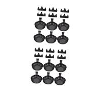 Operitacx 2 Set Portapenne Calamaio Piatto D'acqua Calligrafia Arte Fontana Penna Tocco Nasello Riutilizzabile Evidenziatori Matite Marcatori Pittura Ad Acqua Carta Plastica Black