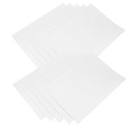 Operitacx 20 Fogli Etichette Adesive Stampabili per Stampanti Carta Opaca per Etichette Indirizzo Bianco Pulito Resistenti e per Ufficio e Casa