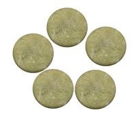 Operitacx 20 Pezzi Patch Occhi in Pietra di Jade Riutilizzabili per Extension, Supporto Resistente e Durevole per Allungamento, per Feste di Halloween