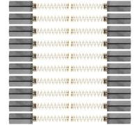 Operitacx 20 Pezzi Spazzole Carboncini Ricambio per Motori Macchine Cucire Accessori Motore Elettrico Facili da Installare e Resistenti per Utensili Elettrici