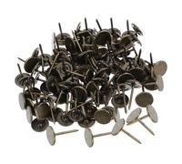 Operitacx 200 Puntine da Tappezzeria a Testa Piatta in Metallo, Chiodi Decorativi per Mobili Chiodo lungo 17mm, Puntine per Divani e Sedie per Uso Domestico e Progetti di Arredamento
