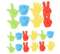 Operitacx 20pezzi Gommine Decorativi Forma Di Dito Cancellini Cartoon Per Scuola e Premi Pratici e Leggeri Per Studenti