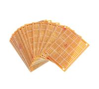 Operitacx 20pezzi Scheda Elettronica per Esperimenti di Saldatura Scheda Pcb Resina Piattaforma Sicura e Affidabile per Progetti Elettronici