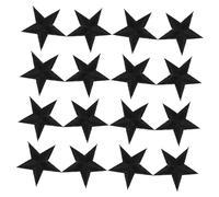 Operitacx 24 Pezzi Toppe Ricamate Forma Stella da Pz Patch Termoadesivi per Abbigliamento e Resistente Decorazioni Eleganti per Cucito e Fai da Te
