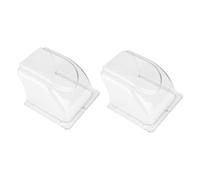 Operitacx 2pezzi Copertura Per Esterna Resistente Intemperie Copertura Antipioggia Per Interruttore Del Protezione in Policarbonato Per Dispositivi Controllo Accessi