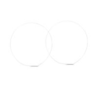 Operitacx 2Pezzi Ricambio Acciaio Inossidabile per Guarnizioni Lavatrice Compatibili con Lavatrici Carico Frontale Design Resistente e Facile Sostituzione per Evitare