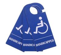 Operitacx 3 Pezzi Cartello Per Parcheggio Cartello Per Utenti Su Sedia A Rotelle Piccolo Per Parcheggio Su Sedia A Rotelle Per Per Disabili