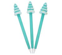 Operitacx 3 Pezzi Penne Gel Natale Albero in Scrittura e Design Ergonomico per Ufficio Scuola e Casa Accessorio Portatile e Decorativo Festivo