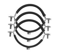 Operitacx 3 Pezzi Staffe Regolabili per Tubazioni Supporto in Antiruggine per Montaggio Parete e Soffitto Resistenti per Tubo e Fissaggio Sicuro e Versatile