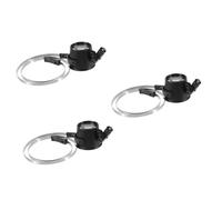 Operitacx 3 Pz Lente d'Ingrandimento per Riparazione Orologi Leggero Kit di Riparazione per Orologi Acrilico Portatile cuffiette Lente d'Ingrandimento infrangibile Cuffia di ingrandimento