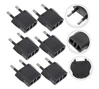 Operitacx 3 set Convertitore Caricabatterie Adattatori Multitensione Adattatore Adattatore Adattatore Per Accessorio Viaggio Adattatore 6 pezzi*3