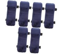 Operitacx 3 Set Cuscino del Bracciolo della Sedia Ginocchiere per Il Lavoro Imbottitura del Bracciolo Dell'auto Copribraccioli Coperture Copertina di Cristallo Blue 2 Pezzi * 3
