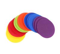 Operitacx 30 pezzi Adesivi Cerchi Tappeto Colorati per Scuola e Giochi Educativi Marcatori Pavimenti per Aula e Attività Indoor Outdoor Facilmente Riconoscibili e Resistenti