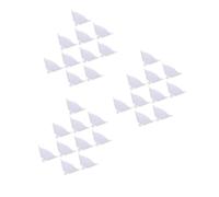 Operitacx 30 Pezzi Imbuto di Carta da Filtro Bianco 300 Maglie per Primer | Cono Sagomato, Rete Fine per Filtrazione, Riduce Fuoriuscite e Sprechi, per Progetti Verniciatura