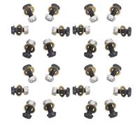 Operitacx 30 Set Set di Viti a Testa Tonda e Dadi in Metallo per Cesoiatura, Compatibili con Strumenti Manuali e Troncarami, Adatti per Manutenzione di Frutteti e Giardinaggio All'aperto