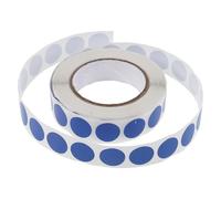 Operitacx 3000 Adesivi a Punti Blu Autoadesivi in Rotolo per Codifica Colore, Etichette Circolari Rimovibili per Organizzazione File e Ufficio, Etichette Adesive Colorate per