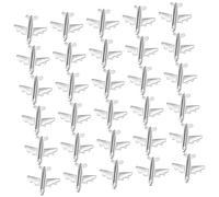 Operitacx 30pezzi Pin Aereo in Metallo Decorativo Per Bacheca Puntine Da Disegno Versatili Usabili Su Strisce Di Sughero Segnalibri Per Attività Artistiche e Artigianali Lezioni Di Geografia