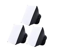 Operitacx 3pezzi Softbox Diffusore per Flash Portatile Softbox Fotografico per Attenuare Ombre Compatibile Flash Dslr e Fotocamere