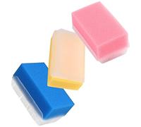 Operitacx 3pezzi Spugna Per Ragazza e Spazzola Sensoriale Da Bagno Per Pulizia e Massaggi Materiale Morbido e Resistente Per Esercizi Sensoriali Per Ragazza