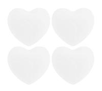 Operitacx 4 pezzi Forma Cuore per Armadi Pomelli Creativi Adorabili per Bianco e Chic e Ufficio